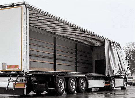 tented truck